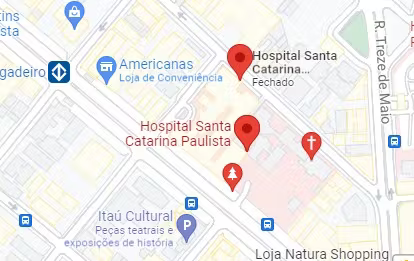 Maps Hospital Santa Catarina