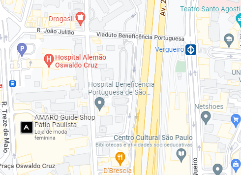 maps Hospital Oswaldo Cruz